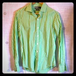 Light green Men’s button up by Ralph Lauren